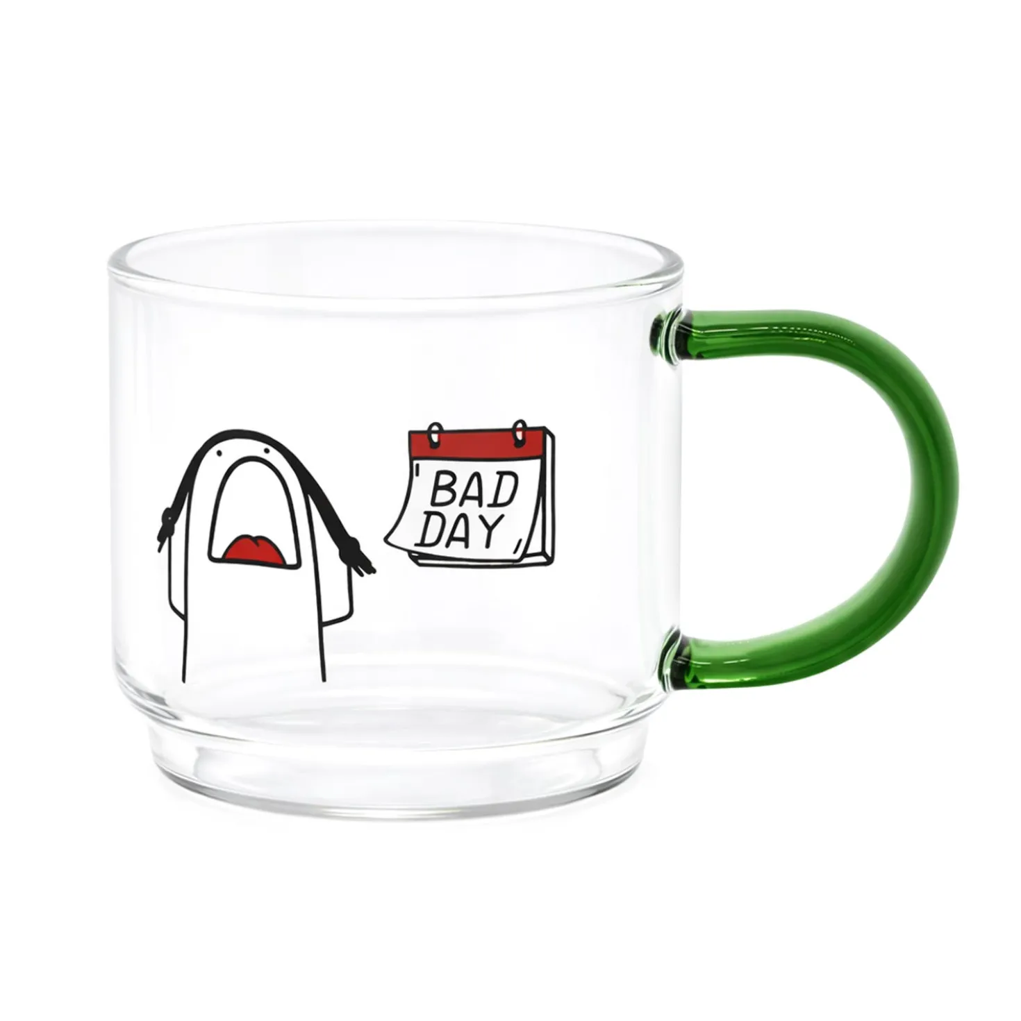 Set 4 tazzine 100 ml in vetro Comic