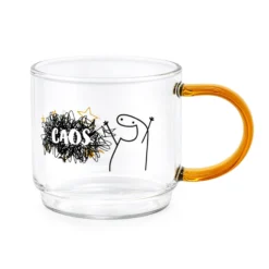 Set 4 tazzine 100 ml in vetro Comic
