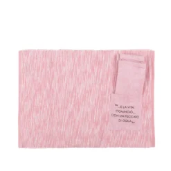 Set tovaglietta con tovagliolo scritta Quotes
