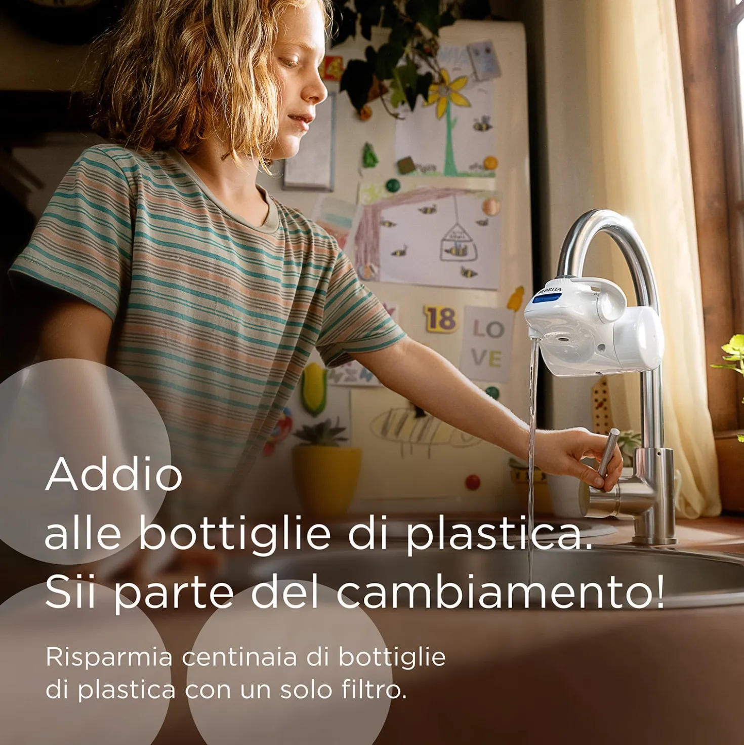 Sistema filtrante per rubinetto Brita On Tap