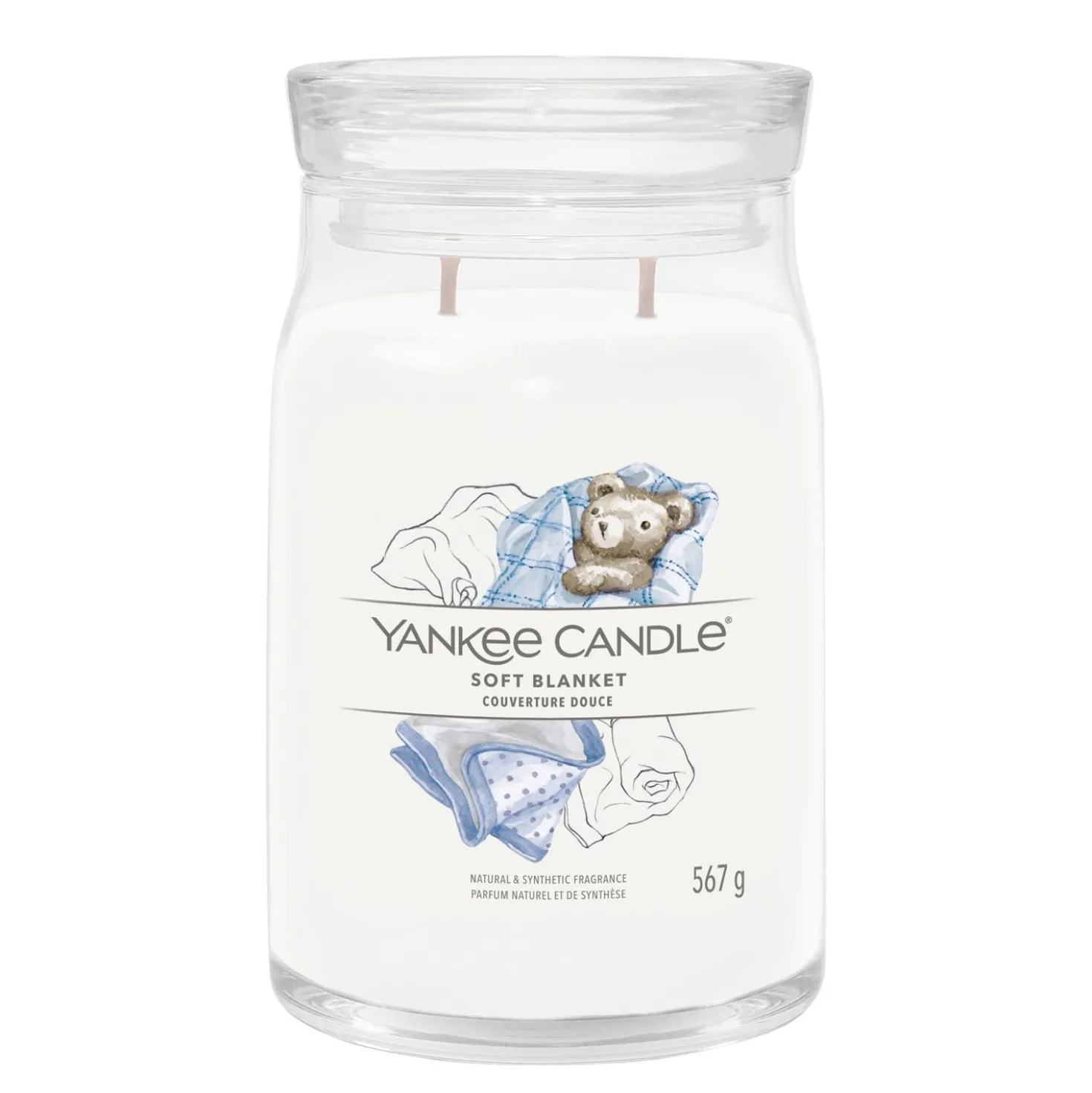 Soft Blanket, candela in giara grande Yankee Candle