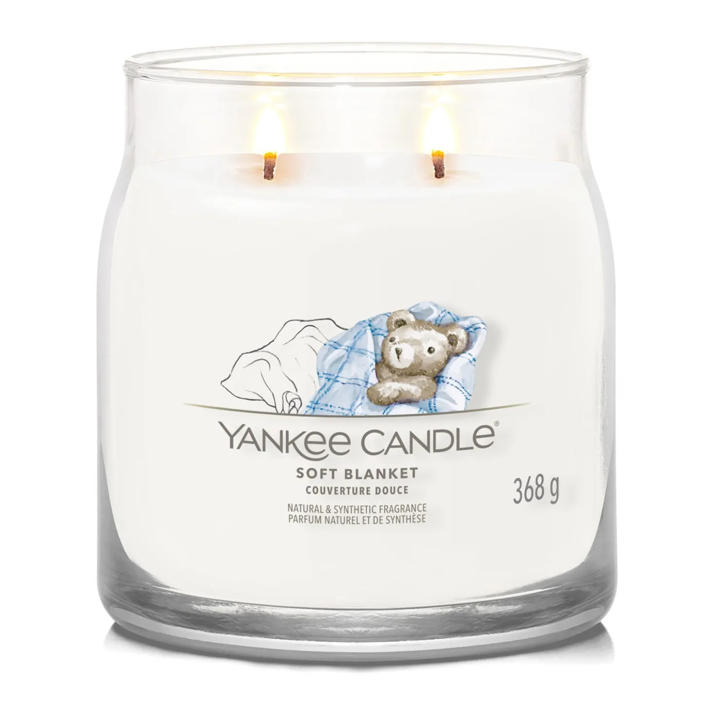 Soft Blanket, candela in giara media Yankee Candle