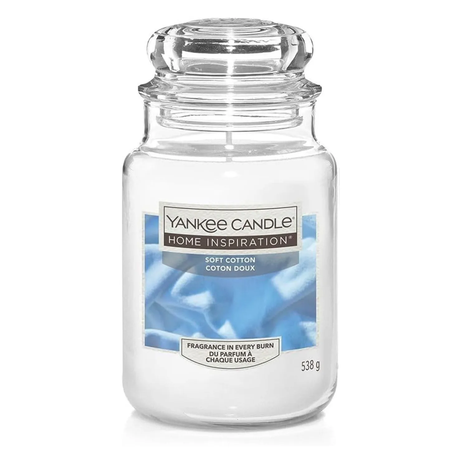 Soft Cotton, candela in giara grande Yankee Candle