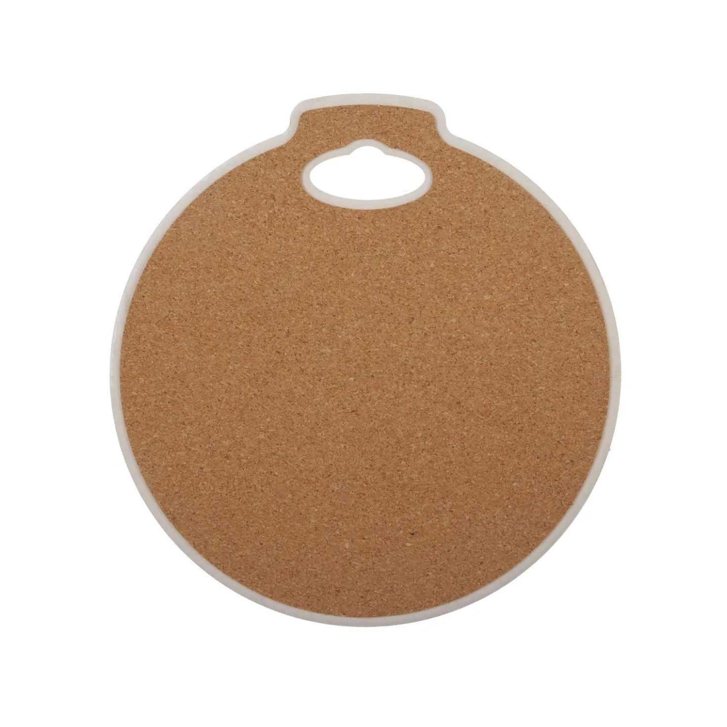 Sottopentola regali pallina Natale in ceramica 20x21 cm