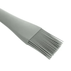 Spatola doppia testa silicone con pennello grigio