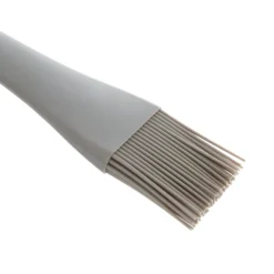 Spatola doppia testa silicone con pennello taupe
