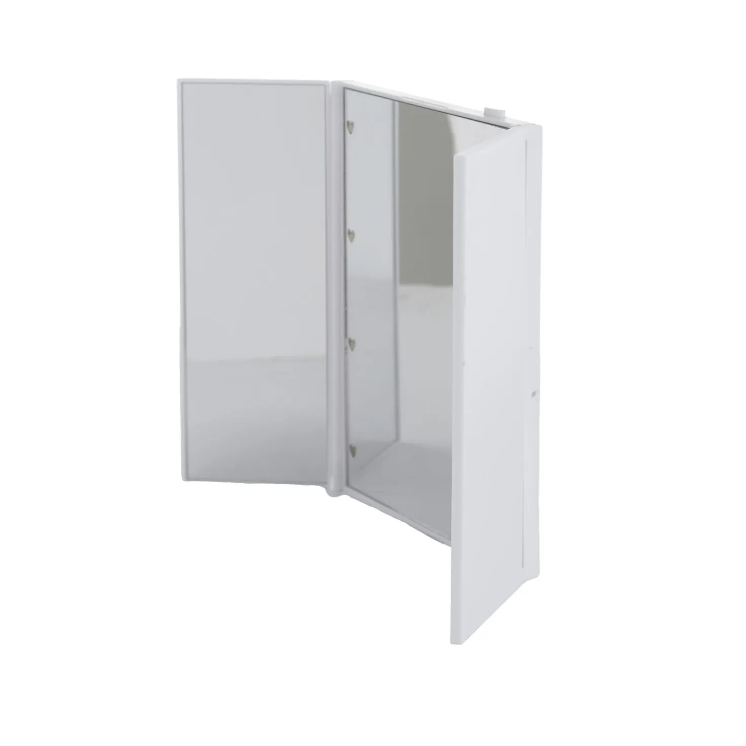 Specchio per trucco con LED 12x15,4 cm