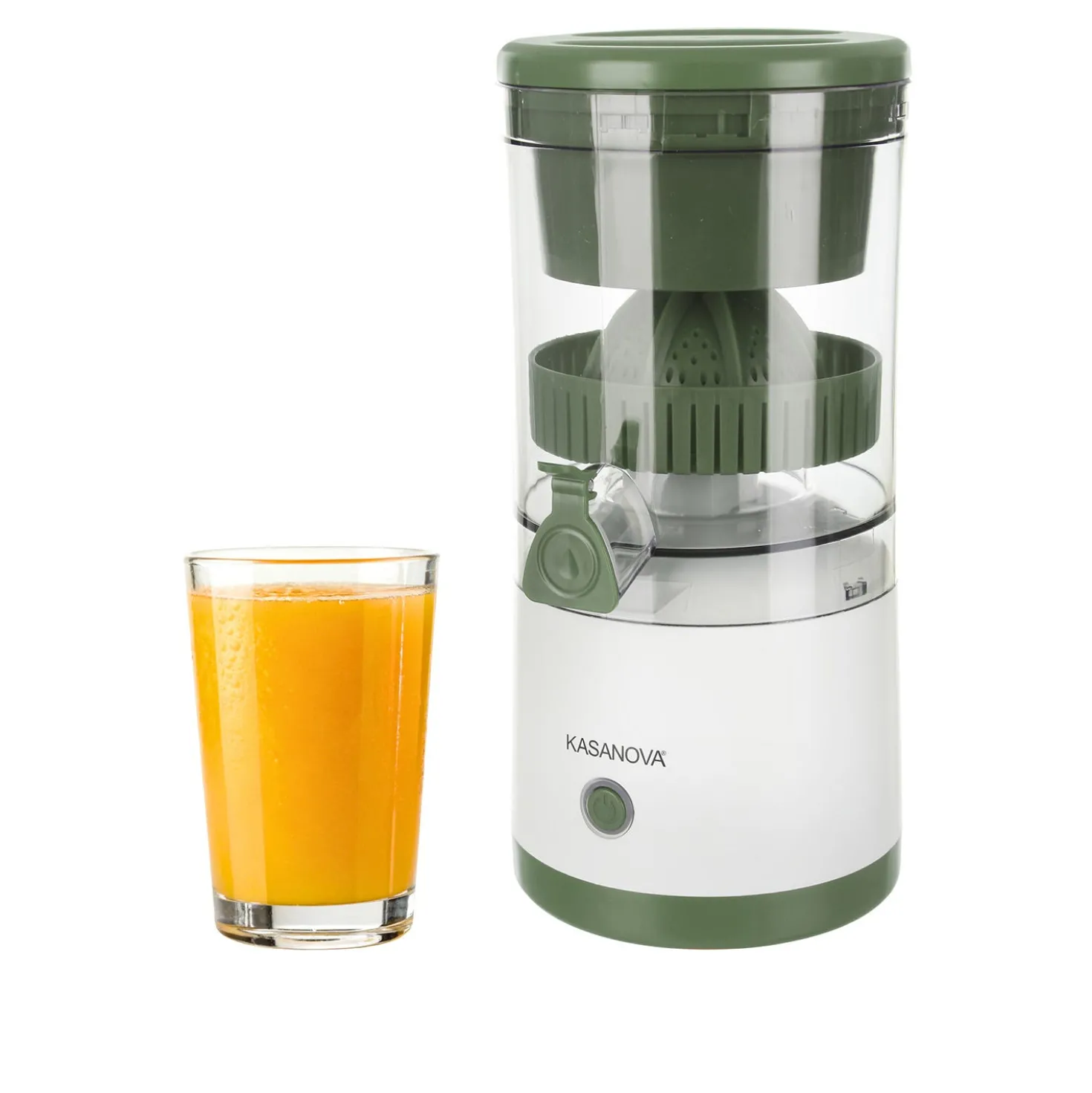 Spremiagrumi automatico senza fili verde