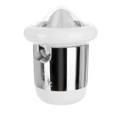 Spremiagrumi elettrico bianco cromato Design Luca Trazzi