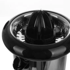 Spremiagrumi elettrico nero cromato Design Luca Trazzi