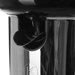 Spremiagrumi elettrico nero cromato Design Luca Trazzi
