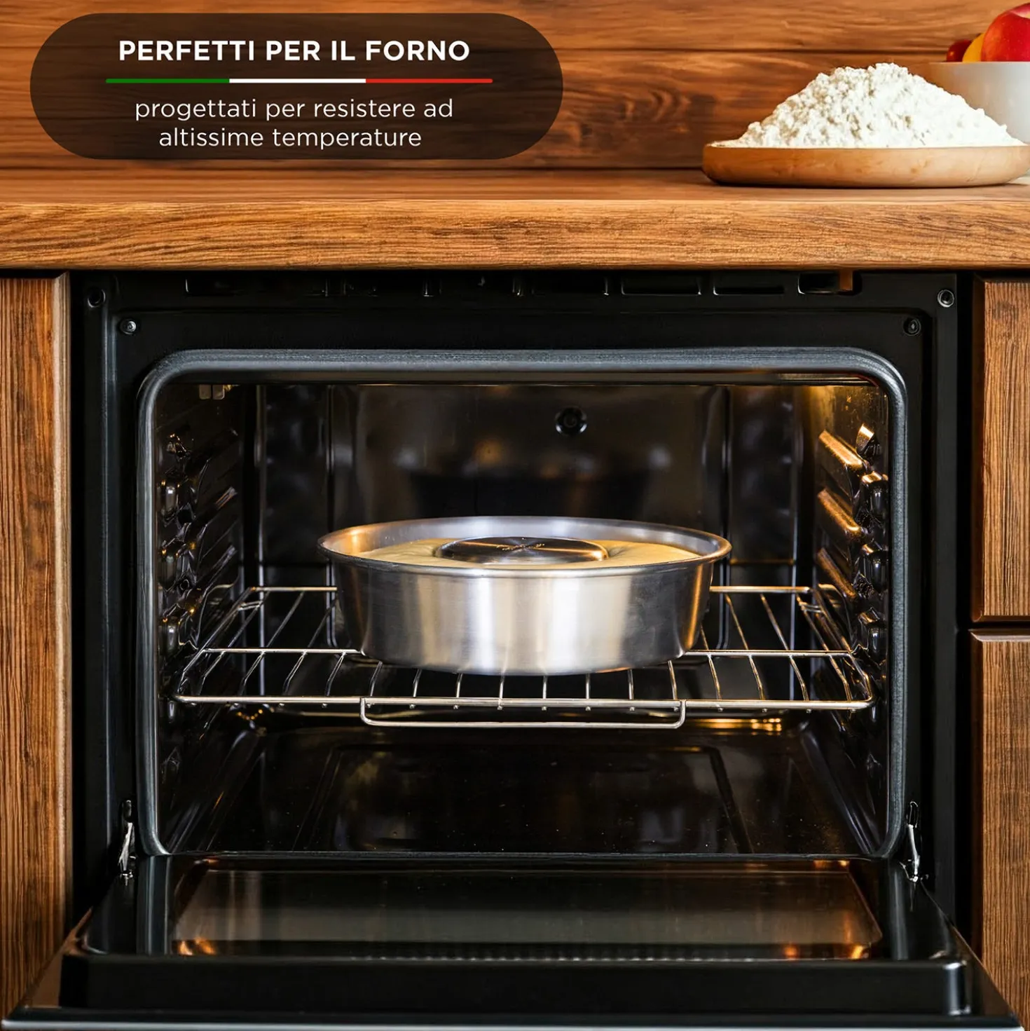 Stampo ciambella con buco 28 cm Fatto in casa da Benedetta alluminio