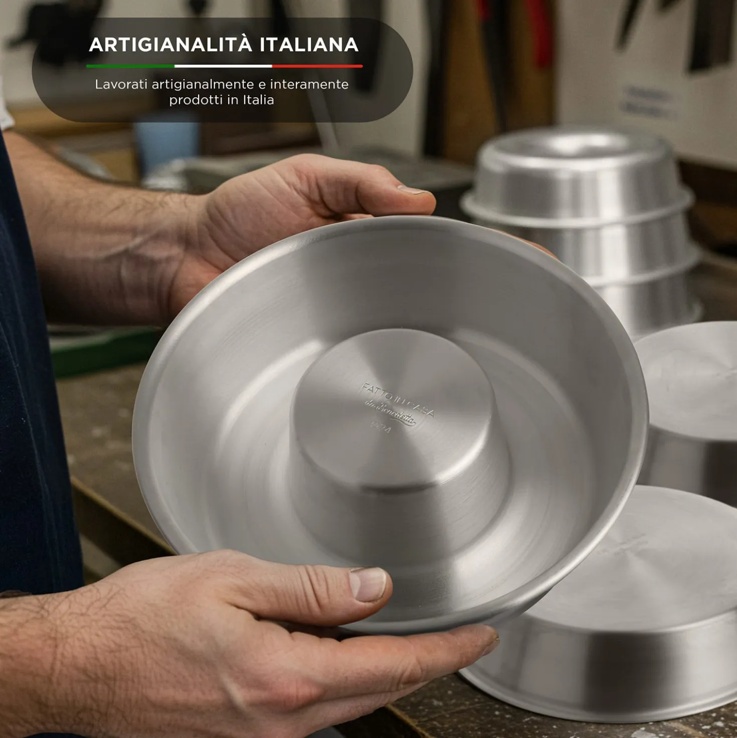 Stampo ciambella con buco 28 cm Fatto in casa da Benedetta alluminio