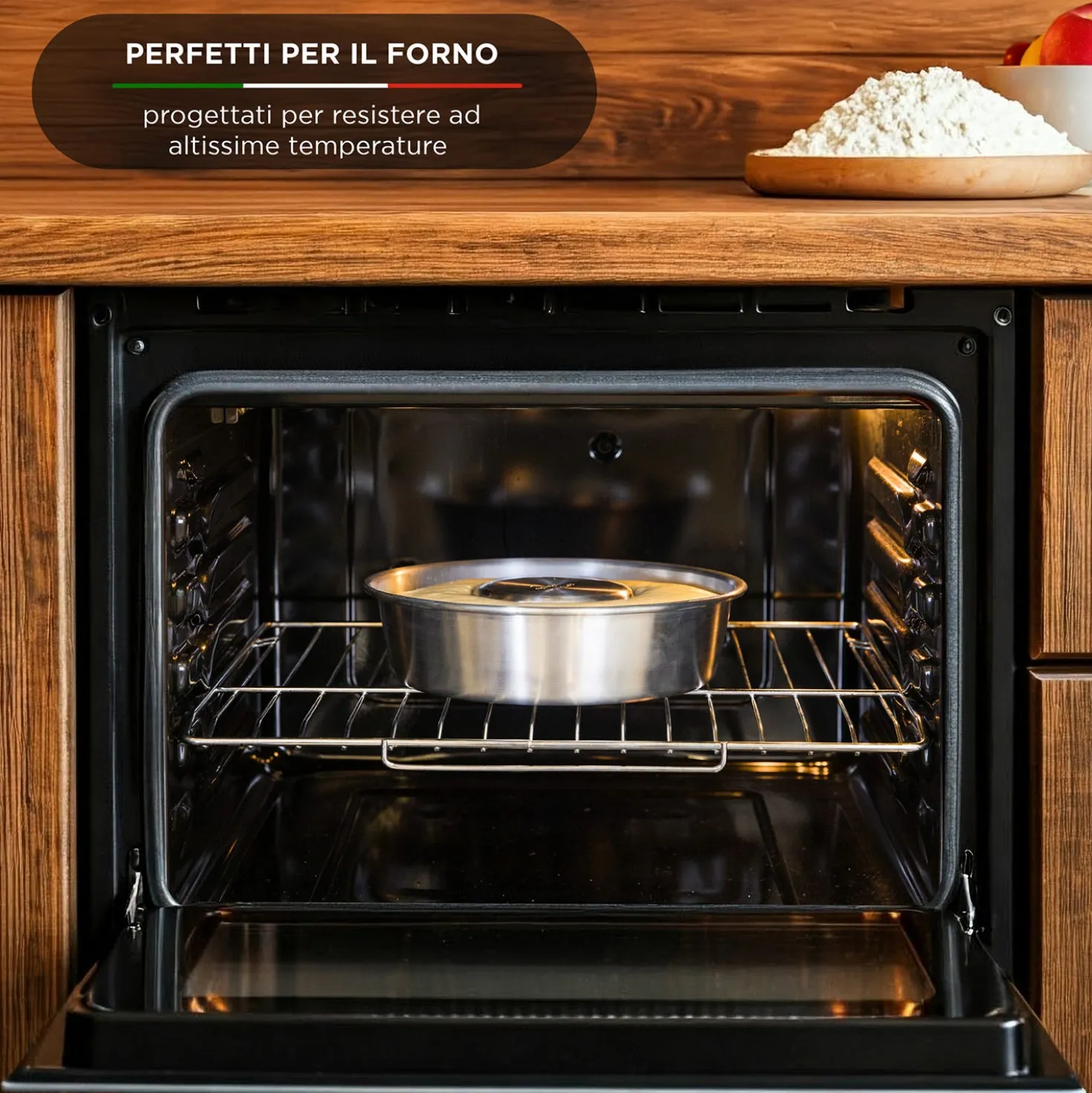 Stampo ciambella con buco 24 cm Fatto in casa da Benedetta alluminio