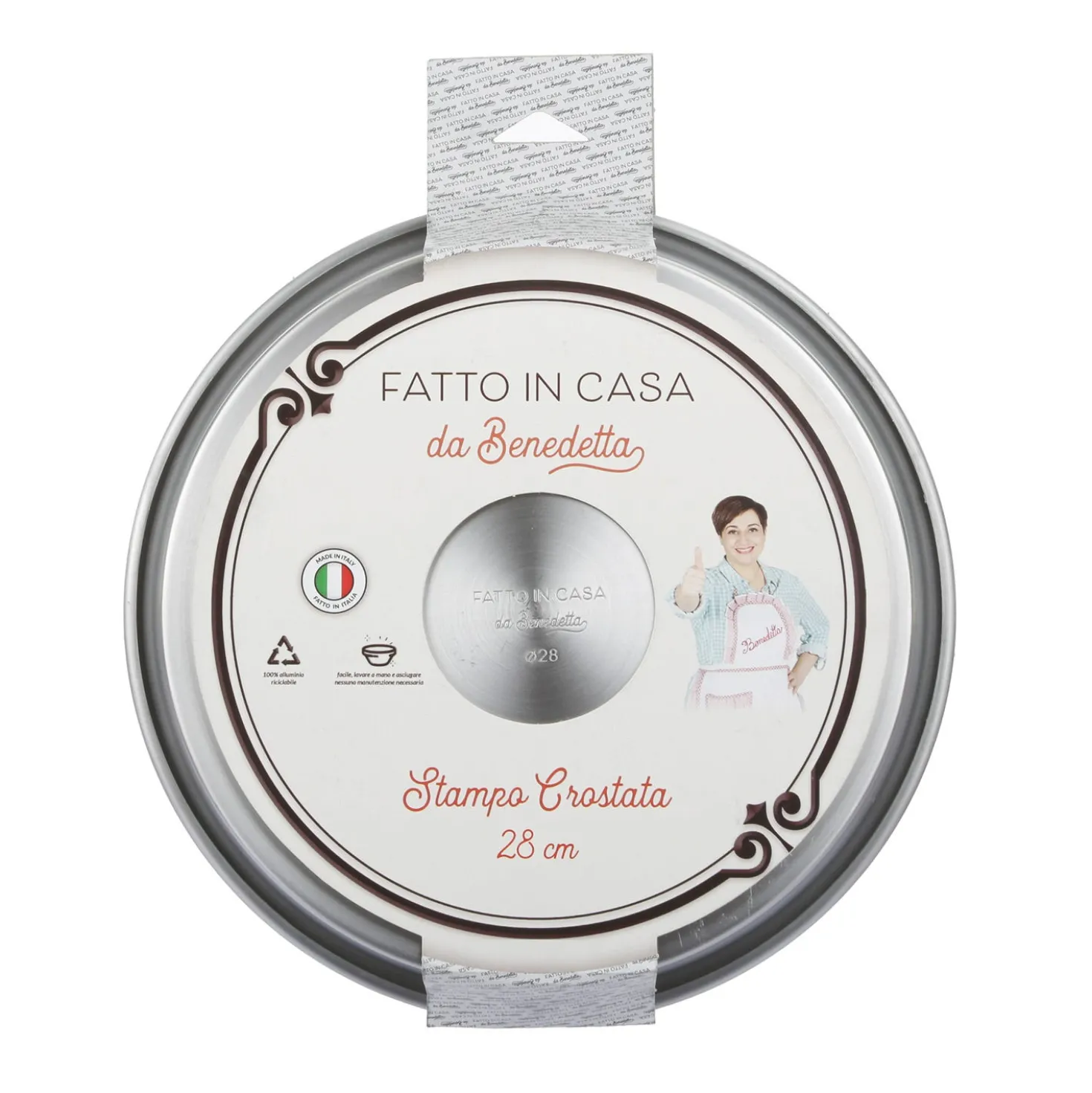 Stampo crostata 28 cm Fatto in casa da Benedetta alluminio