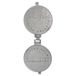 Stampo hamburger Eva Collection, in alluminio