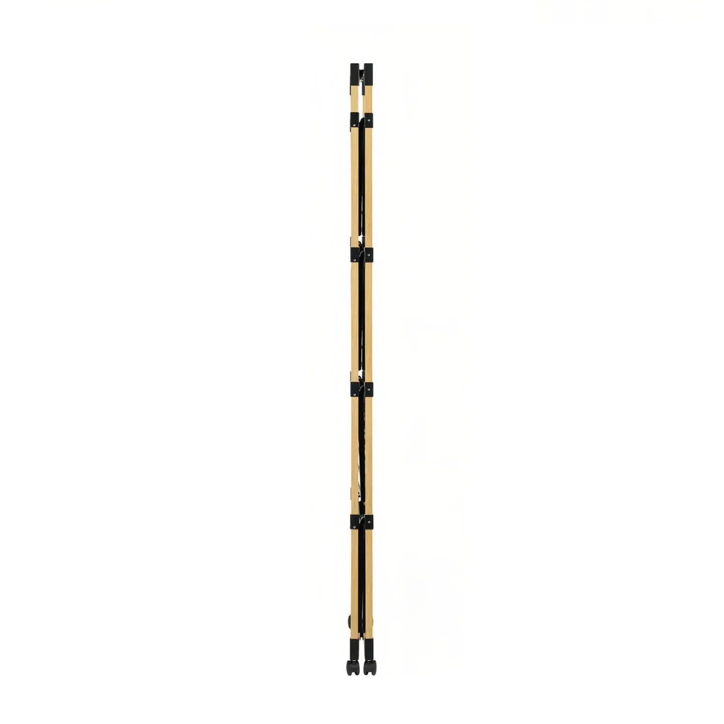 Stendibiancheria a torre 69x69x175 cm effetto legno