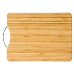 Tagliere bambù 42x30 cm con manico