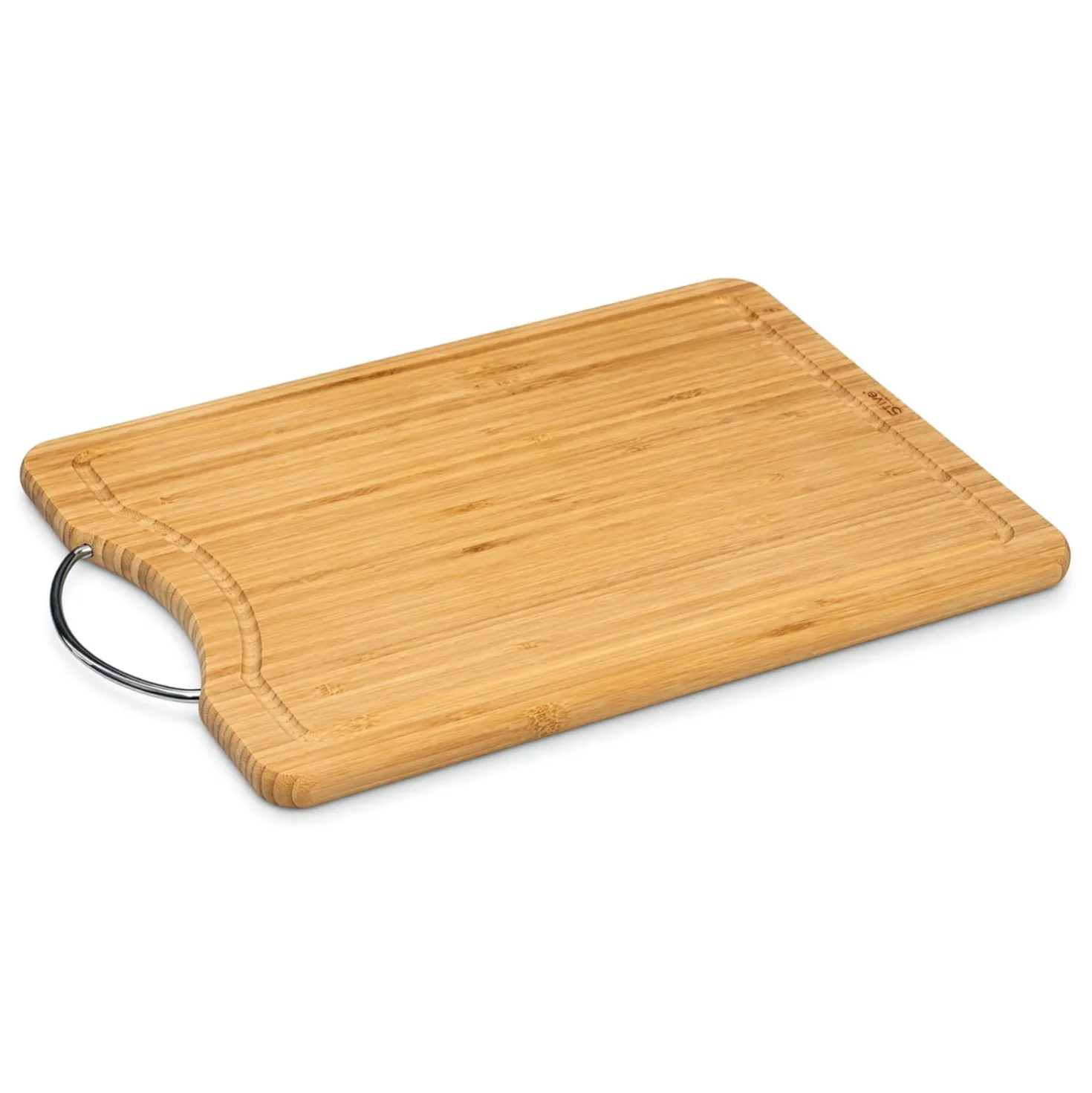 Tagliere bambù 42x30 cm con manico