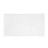 Tappeto bagno ciniglia 60x110 cm bianco Rug