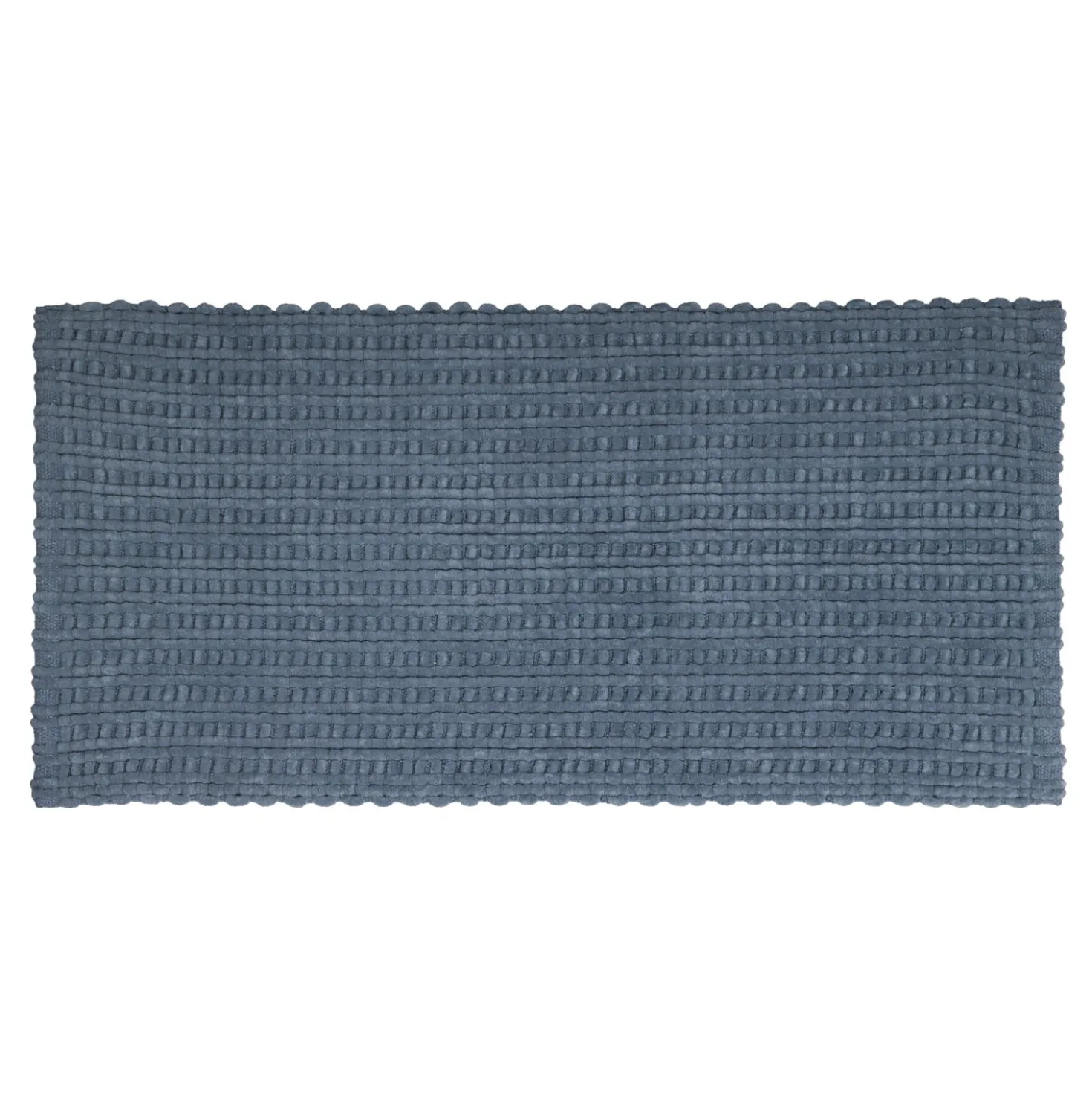 Tappeto bagno ciniglia 60x130 cm blu Rug