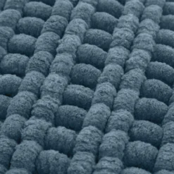Tappeto bagno ciniglia 60x110 cm blu Rug