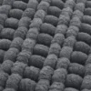 Tappeto bagno ciniglia 60x110 cm grigio Rug