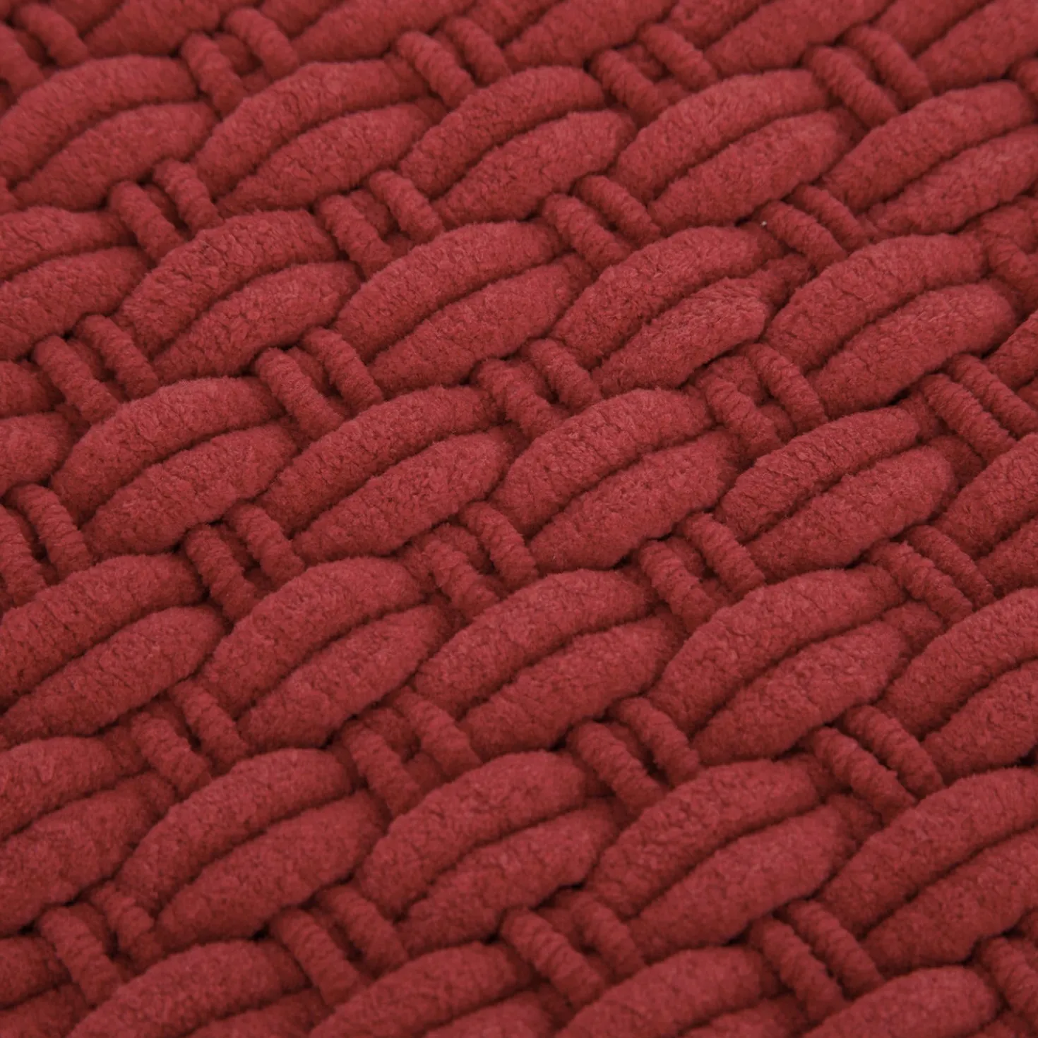 Tappeto bagno ciniglia 80x50 cm Mineral Red