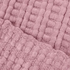 Tappeto bagno ciniglia 60x130 cm rosa Rug