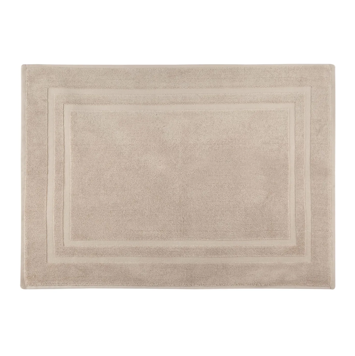 Tappeto bagno cotone tortora 50x70 cm Basik