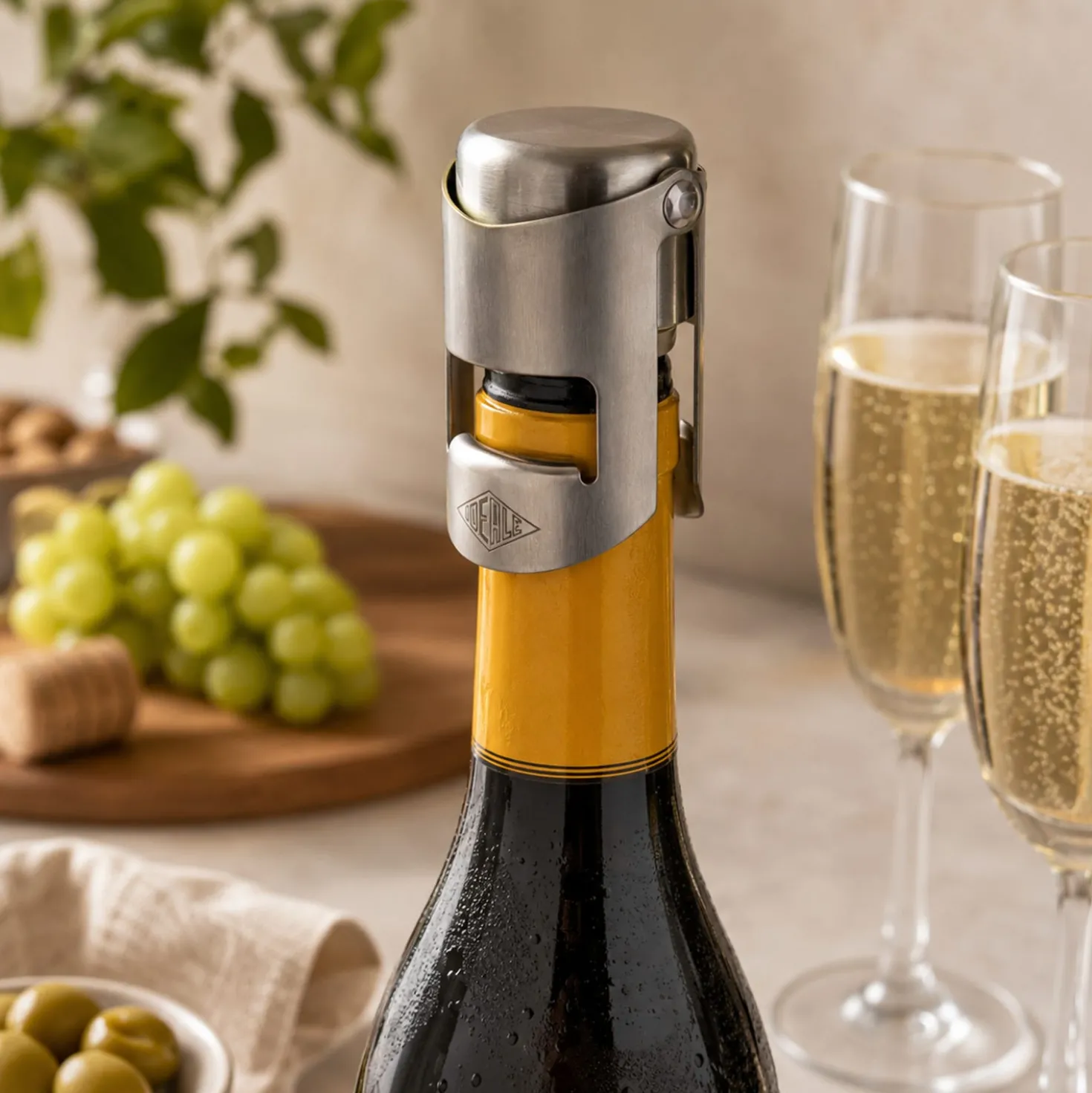 Tappo Champagne in acciaio inox Ideale IPAC