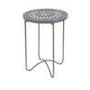 Tavolino portavaso in ferro 38 cm antracite