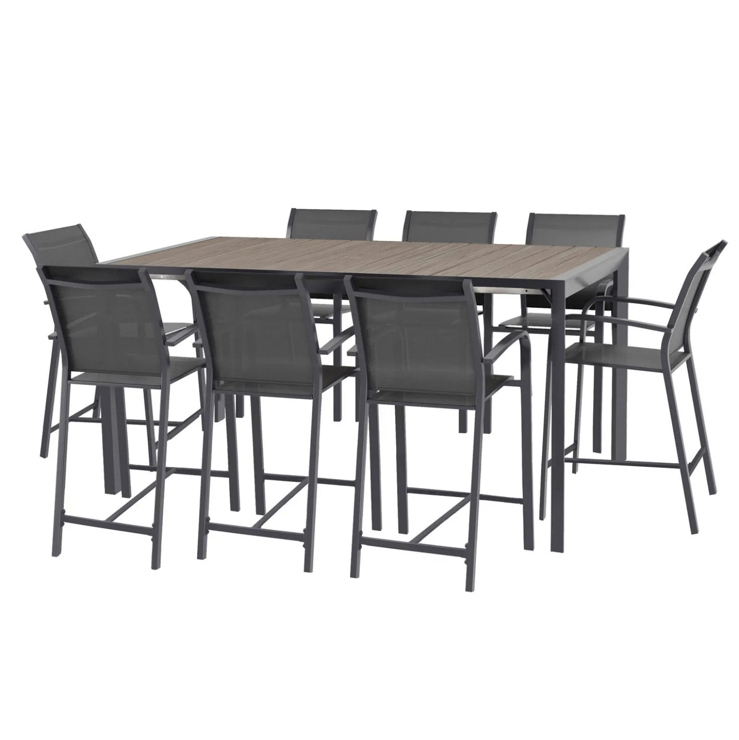 Tavolo da giardino allungabile 154 214x100x105 cm - Evasion