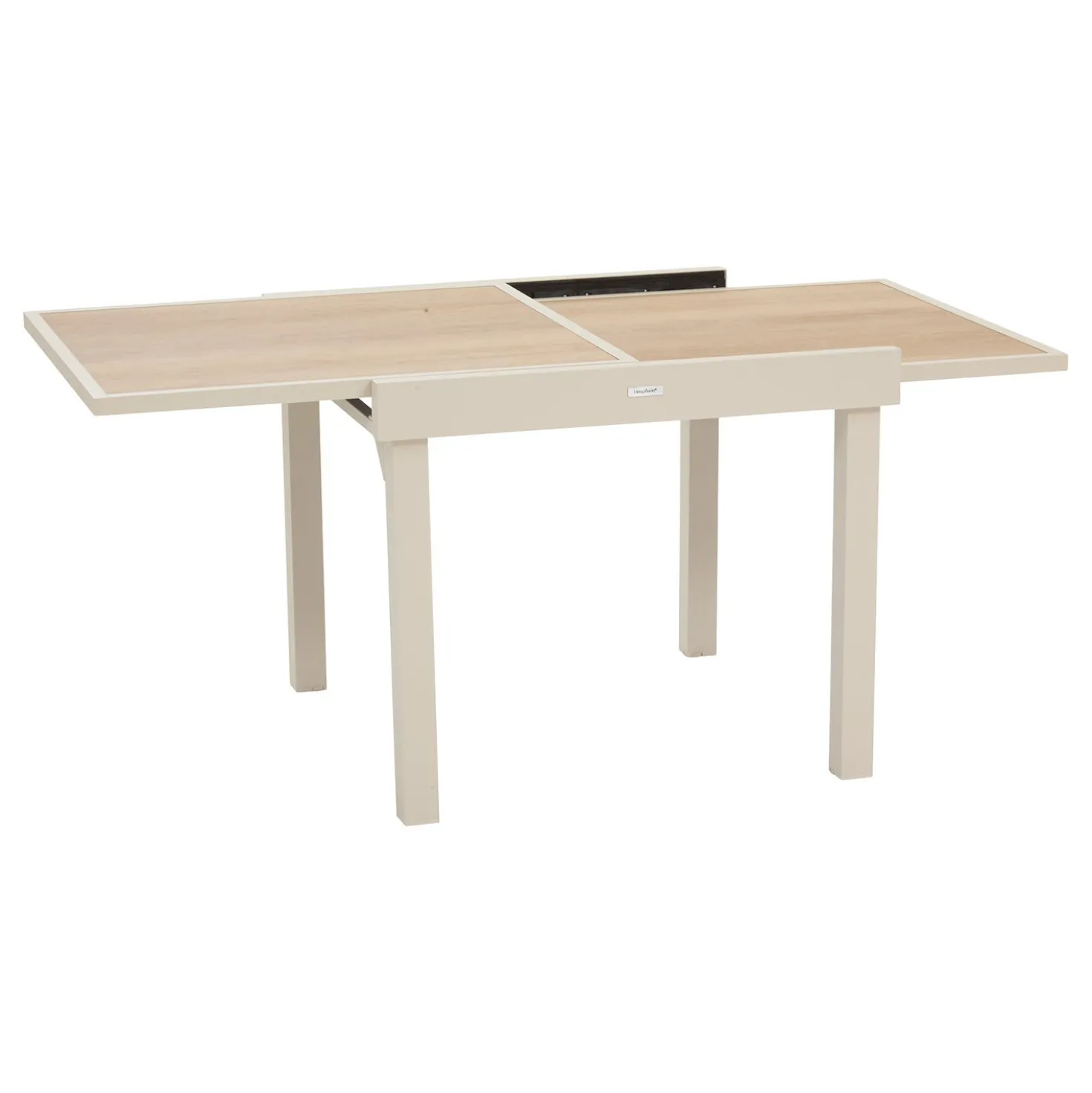 Tavolo da giardino allungabile 90 180x90x75,5 cm - Piazza argilla