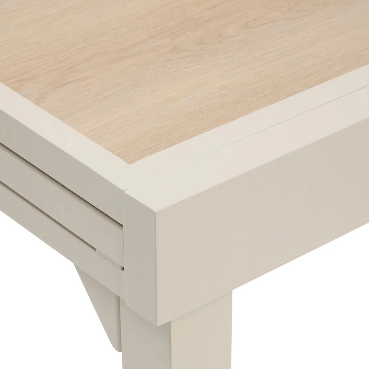Tavolo da giardino allungabile 90 180x90x75,5 cm - Piazza argilla