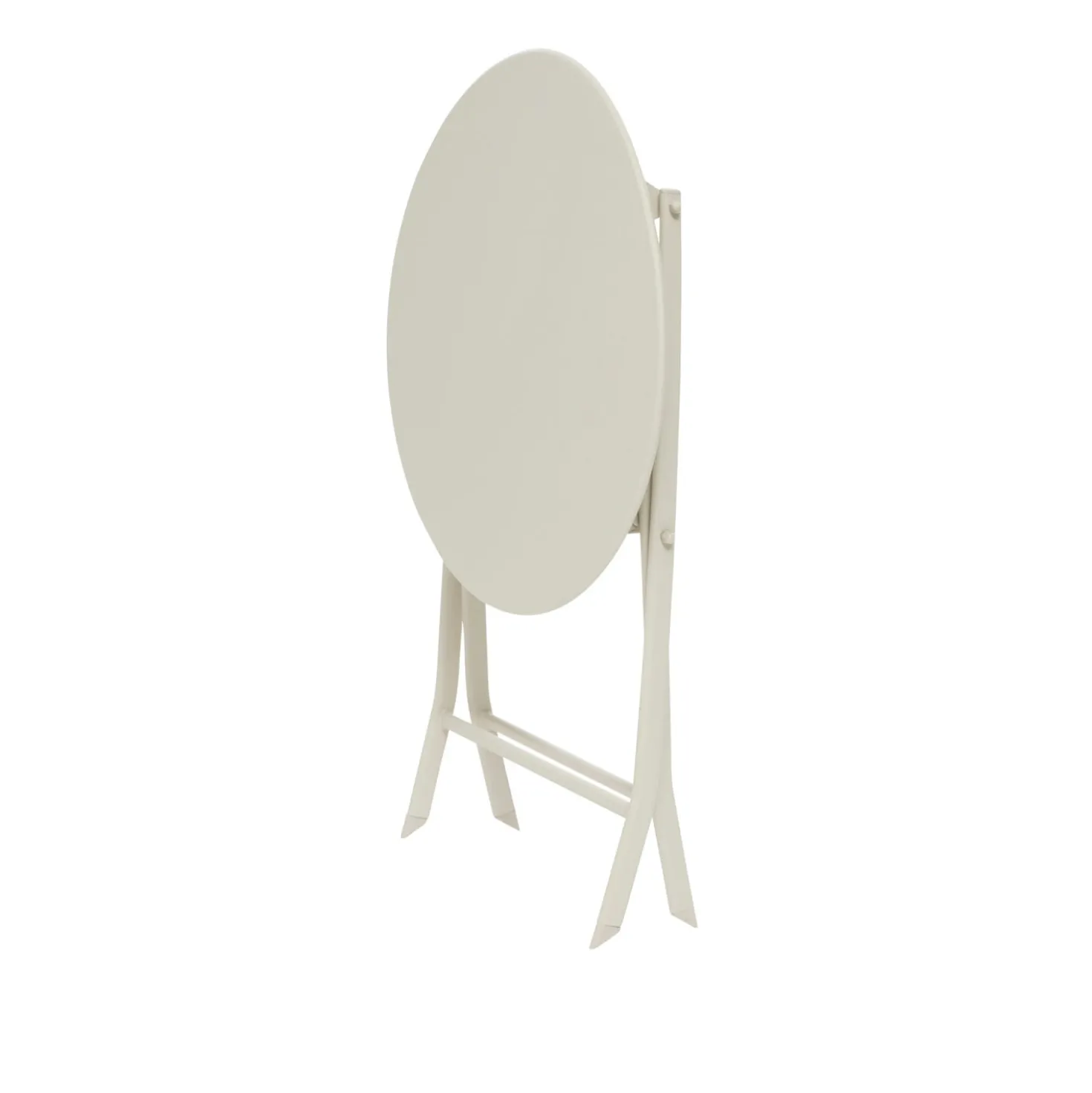 Tavolo da giardino pieghevole tondo 60x71 cm argilla Greensboro