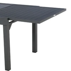 Tavolo estensibile in alluminio, da 135/270x90x75 cm
