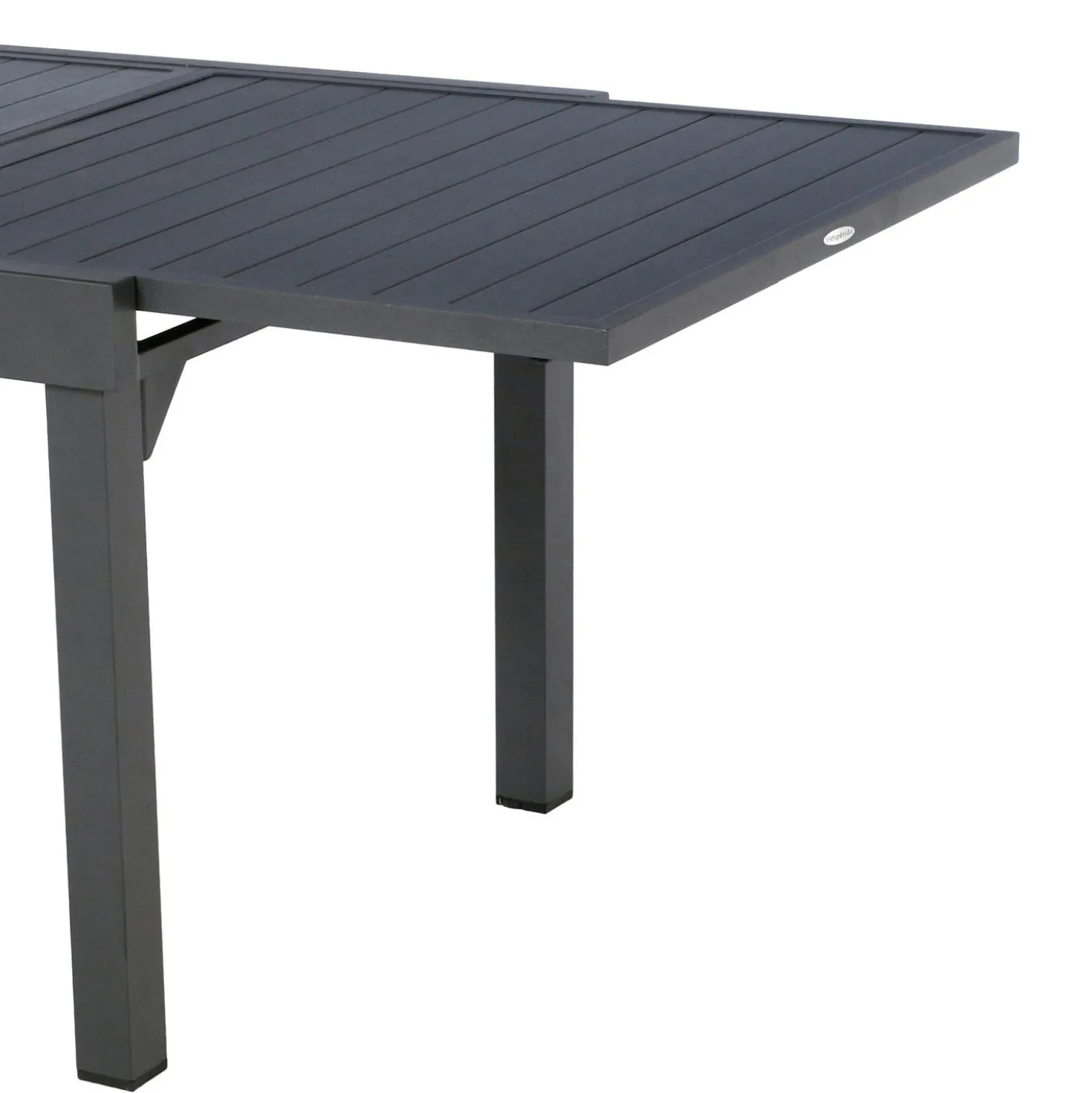 Tavolo estensibile in alluminio, da 135/270x90x75 cm