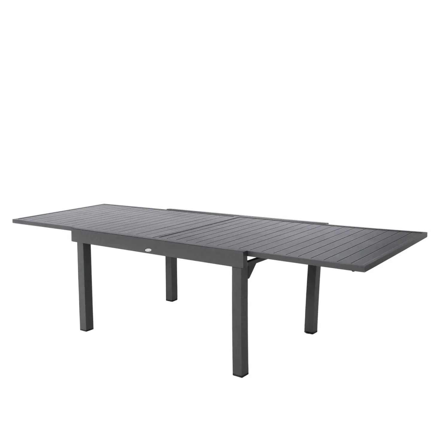 Tavolo estensibile in alluminio, da 135/270x90x75 cm
