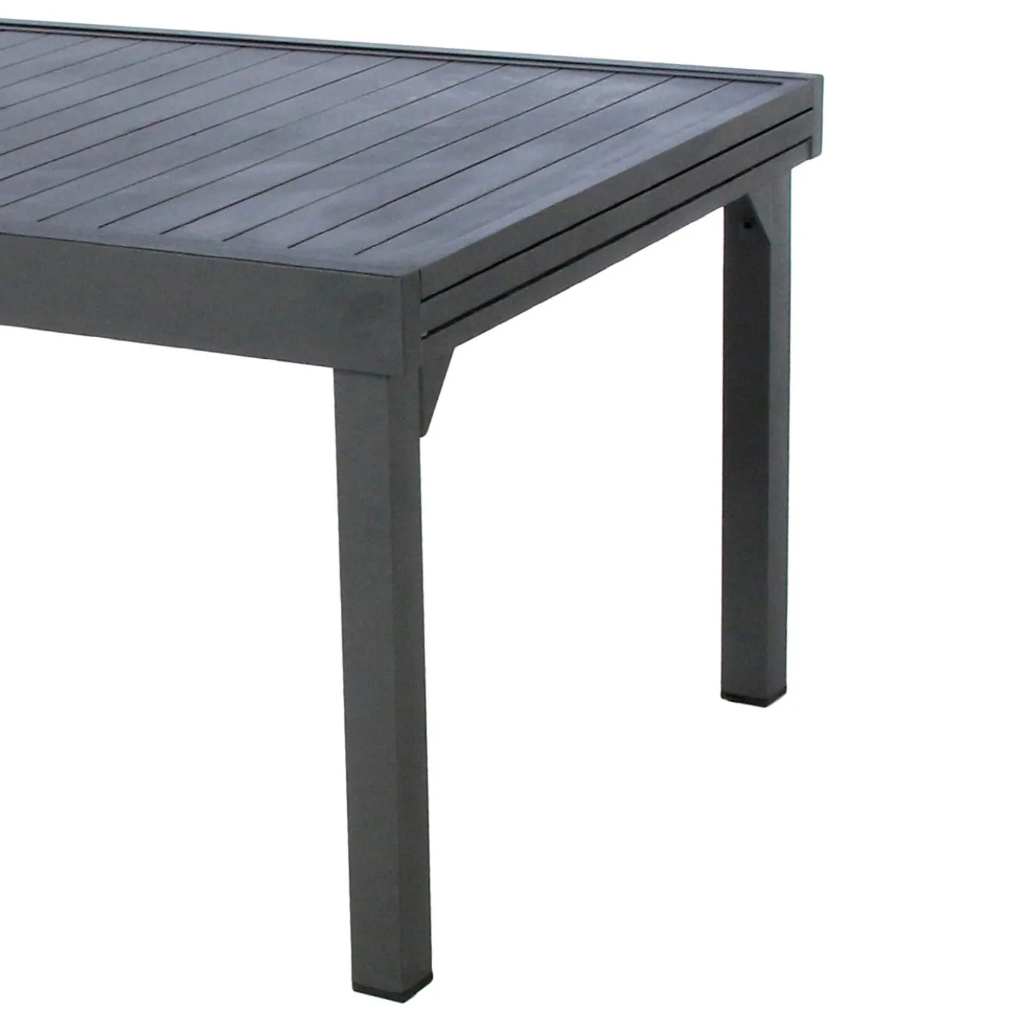 Tavolo estensibile in alluminio, da 200/320x100x75 cm