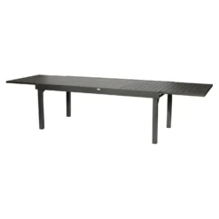 Tavolo estensibile in alluminio, da 200/320x100x75 cm