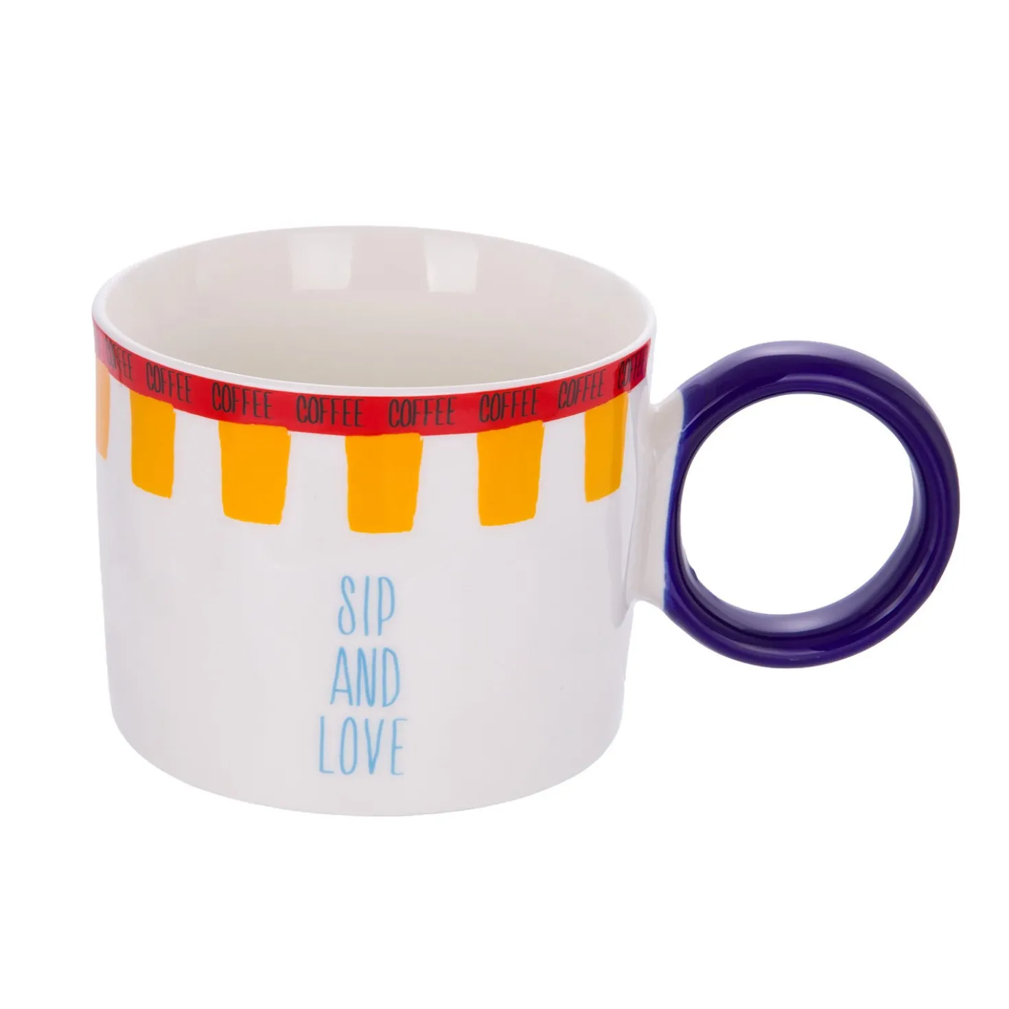 Tazza ceramica Sip and Love 360 ml Color Bloom