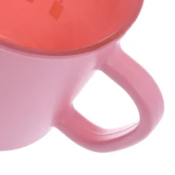 Tazza in vetro 370 ml scritta Happy Glassy