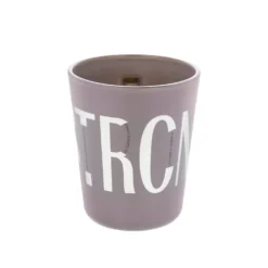 Tazza in vetro 370 ml scritta Strong Glassy