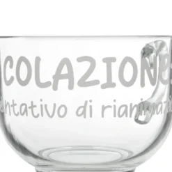 Tazza jumbo 700 ml scritta Colazione rianimazione