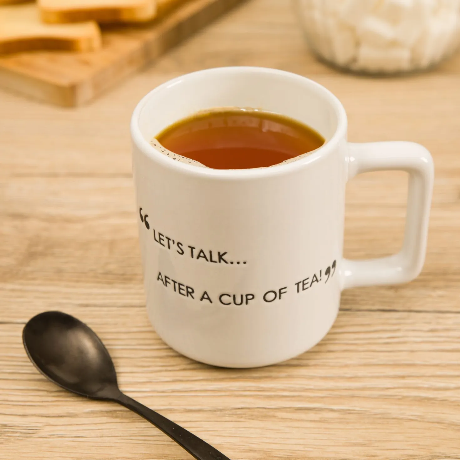 Tazza mug bianca 320 ml con scritta
