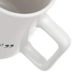 Tazza mug bianca 320 ml con scritta