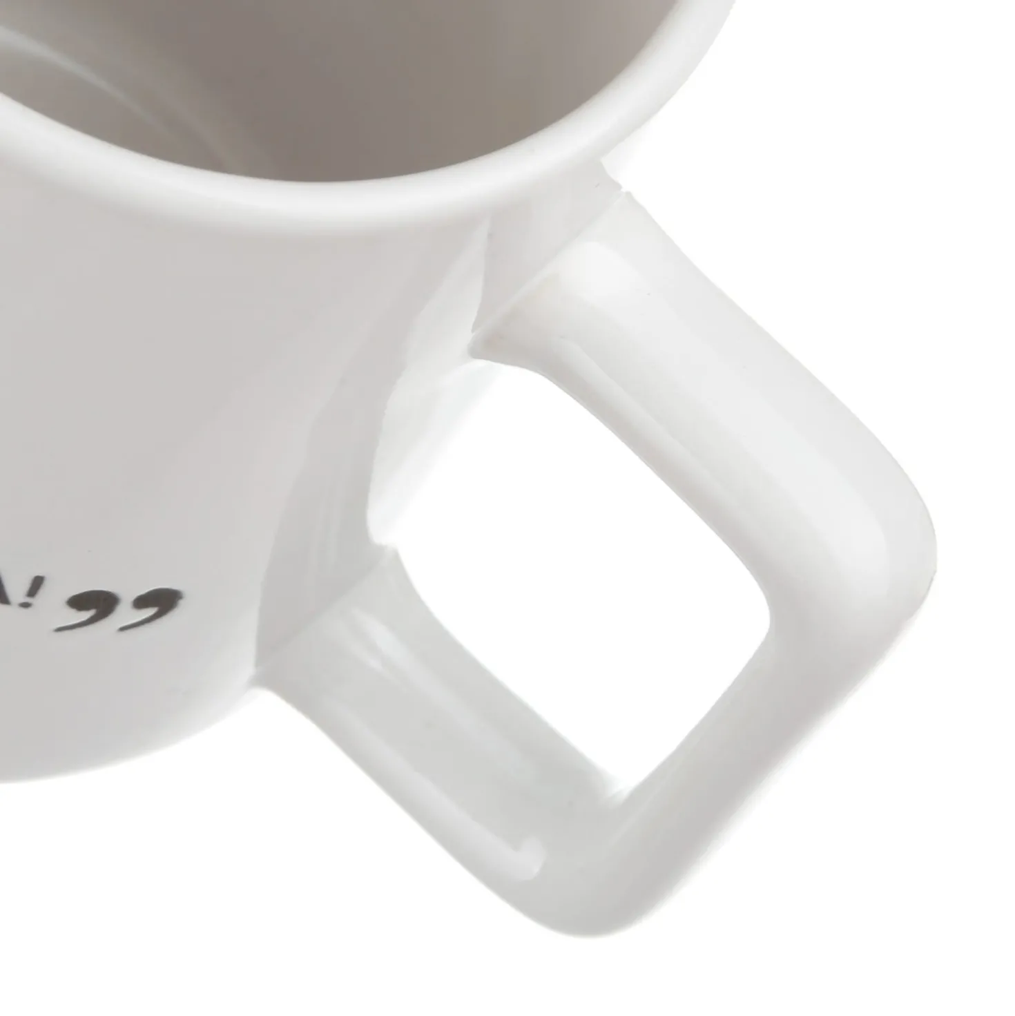Tazza mug bianca 320 ml con scritta