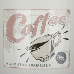 Tazza mug conica 400 ml con cucchiaino in porcellana grigio