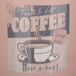 Tazza mug conica 400 ml con cucchiaino in porcellana malva